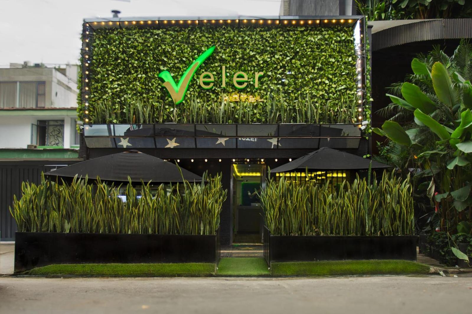 Hotel Veler Restaurante Medellin Bagian luar foto